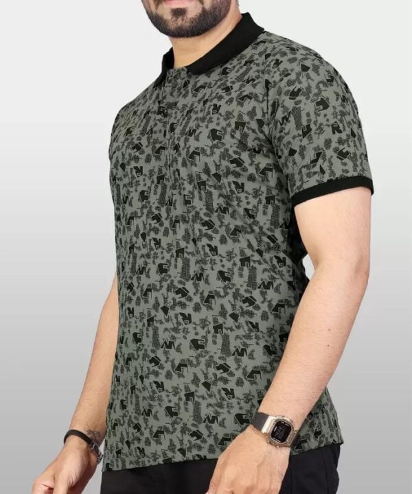 Code: 1052- Premium China Polo | HandLoom Polo Shirt - Image 2