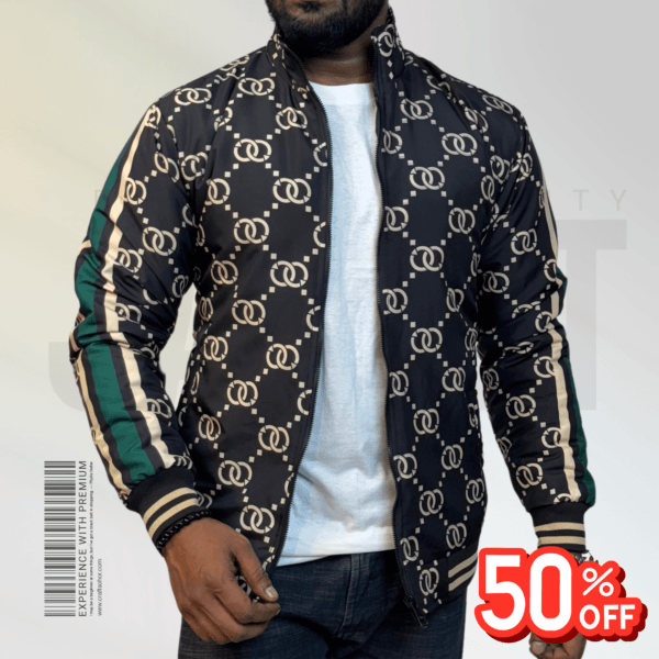 Code: S-410 (Black) | Premium Pedding Jacket for Men’s