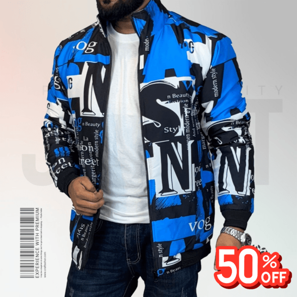 Code: S-407(Blue) | Premium Pedding Jacket for Men’s