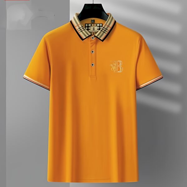Code: 756 Premium Cotton Polo Shirt For Men - Image 2
