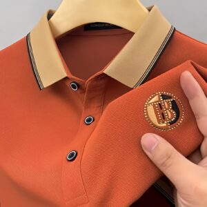 Code: 805 Premium Cotton Polo Shirt For Men