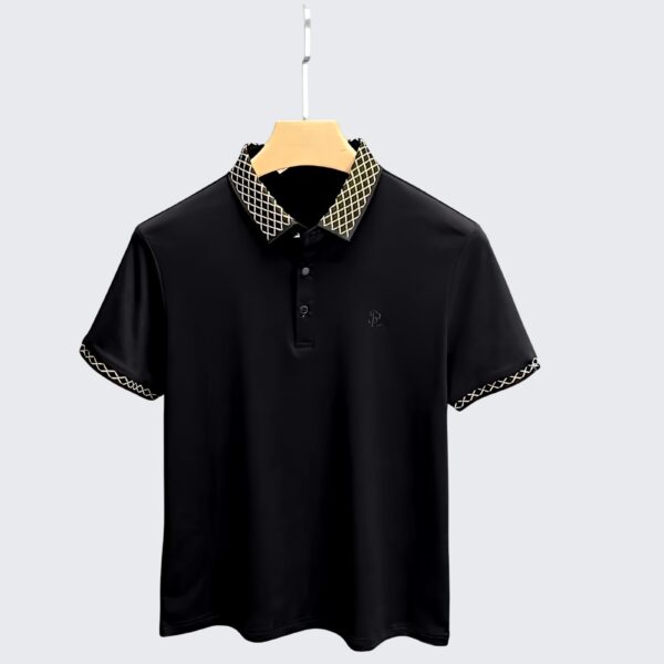 Code: 1851 Premium Cotton Polo Shirt For Men - Image 2