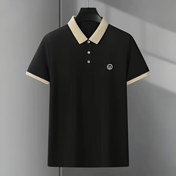 Code: 1830 Premium Cotton Polo Shirt For Men - Image 2